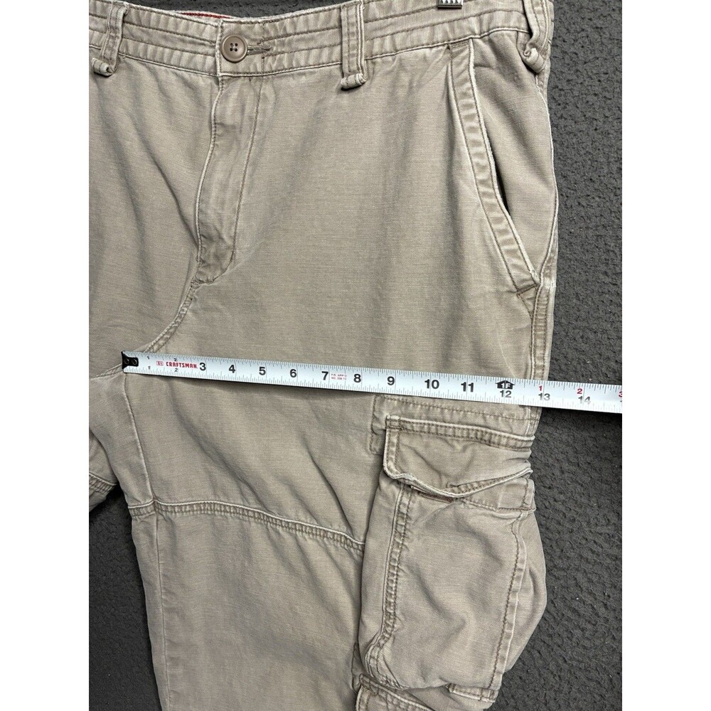 VTG Mossimo Cargo Pants Men 36x28.5 Tactical Utility Y2K Skater Baggy Wide Leg - Picture 13 of 16